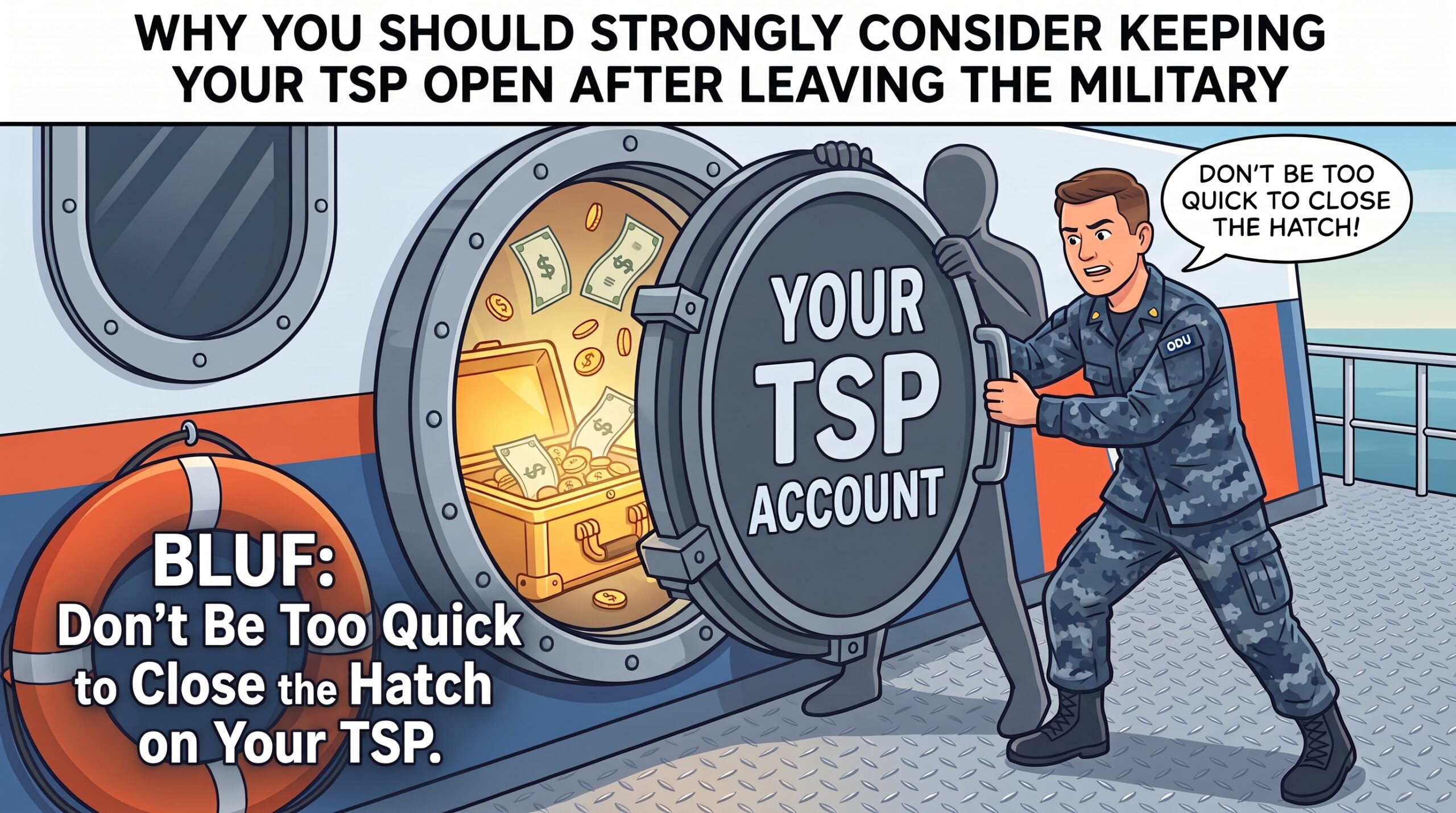 Should You Keep Your TSP After Military Retirement?